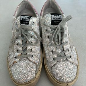 Golden Goose Sparkly Hi Star